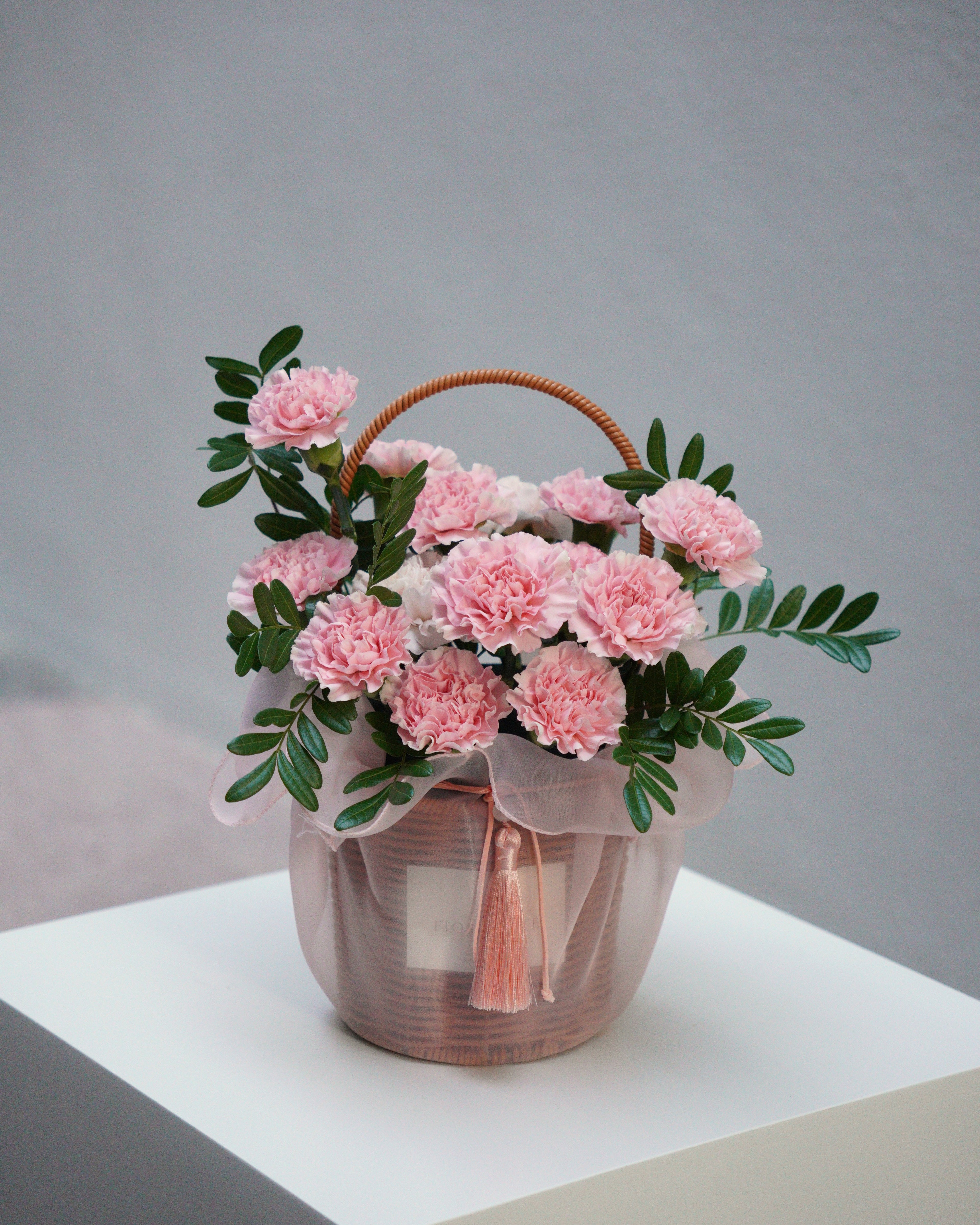 Carnation Basket
