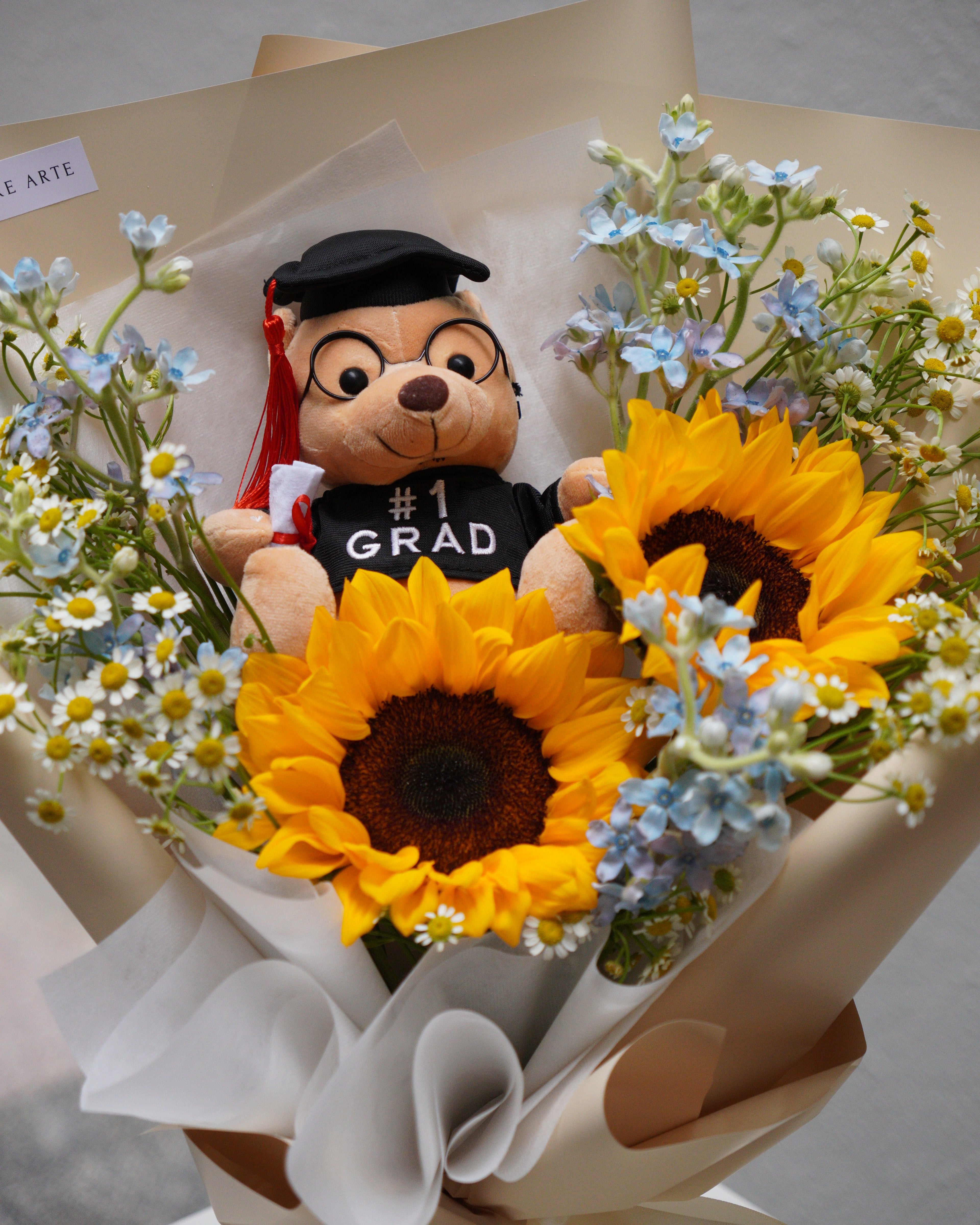 Sunflower Graduation Bouquet