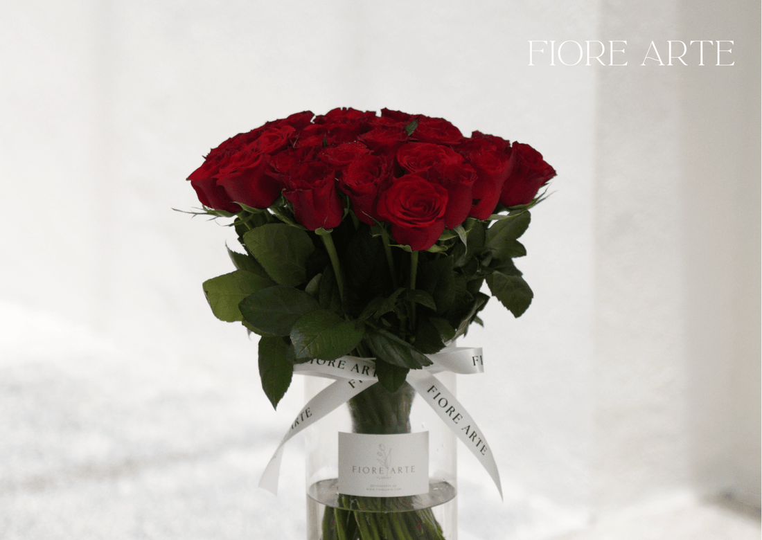How Many Roses Should I Give? 12, 24, 50 & 99 Roses Meaning - Fiore Arte
