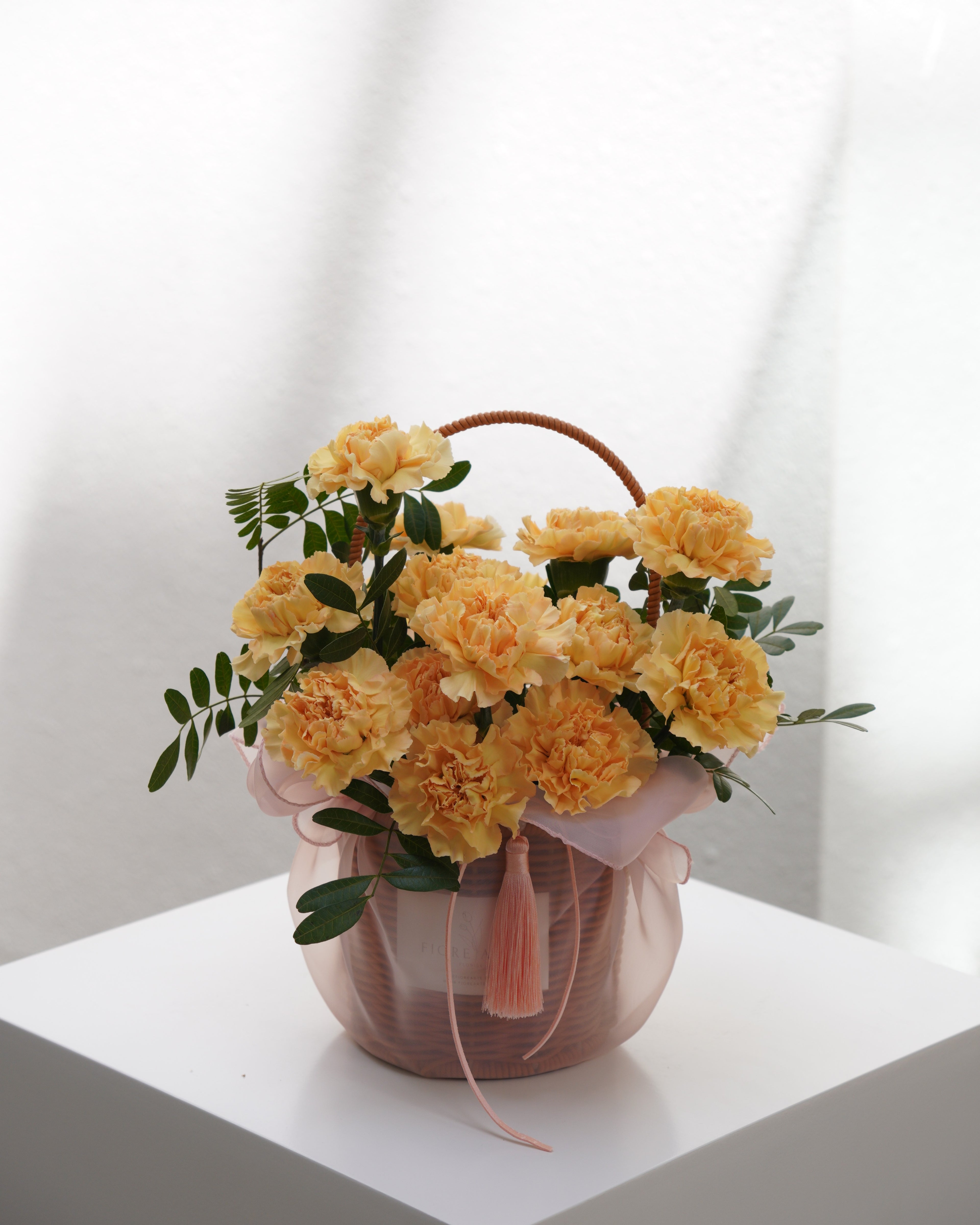 Carnation Basket