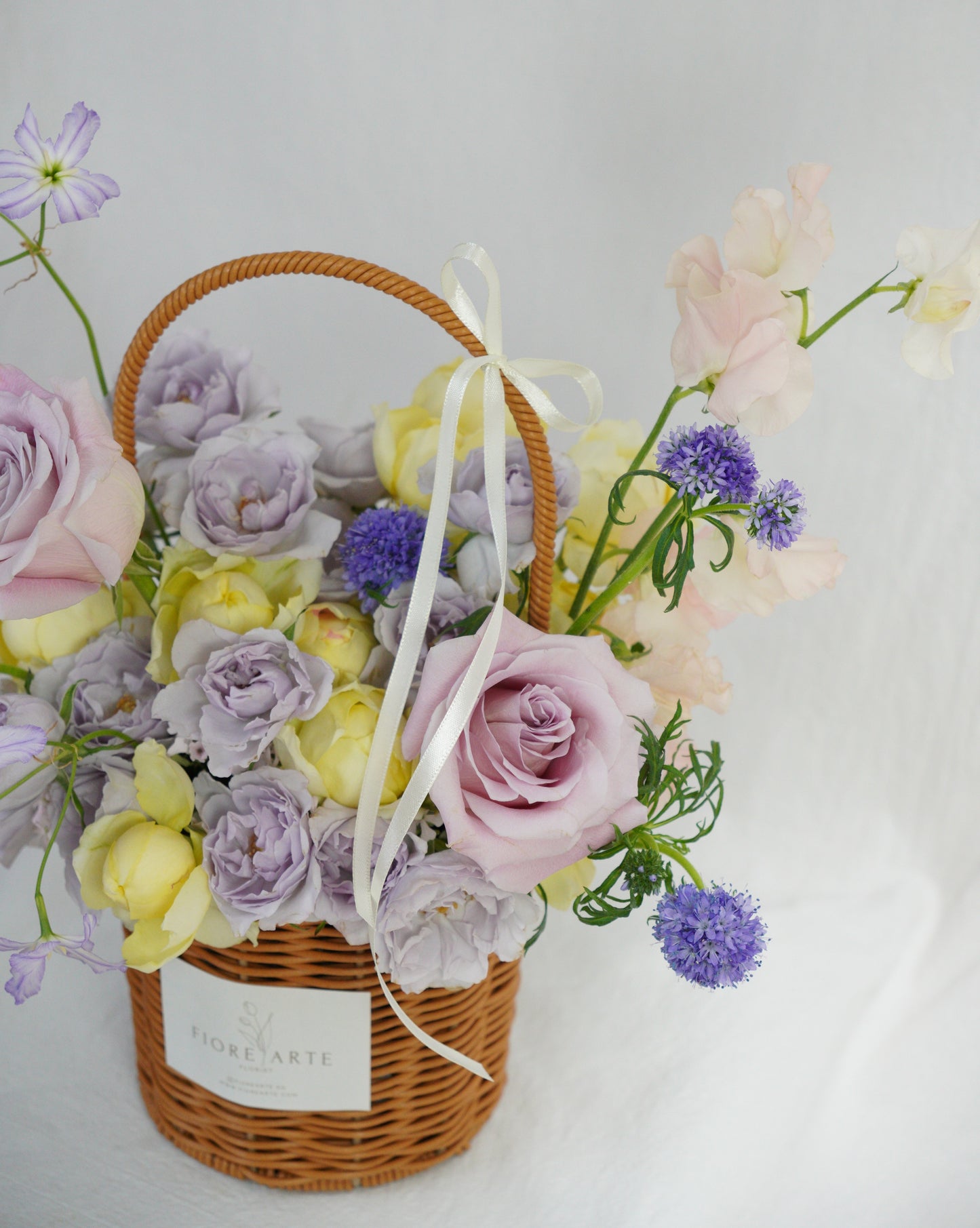 Lilac and Lemon Basket