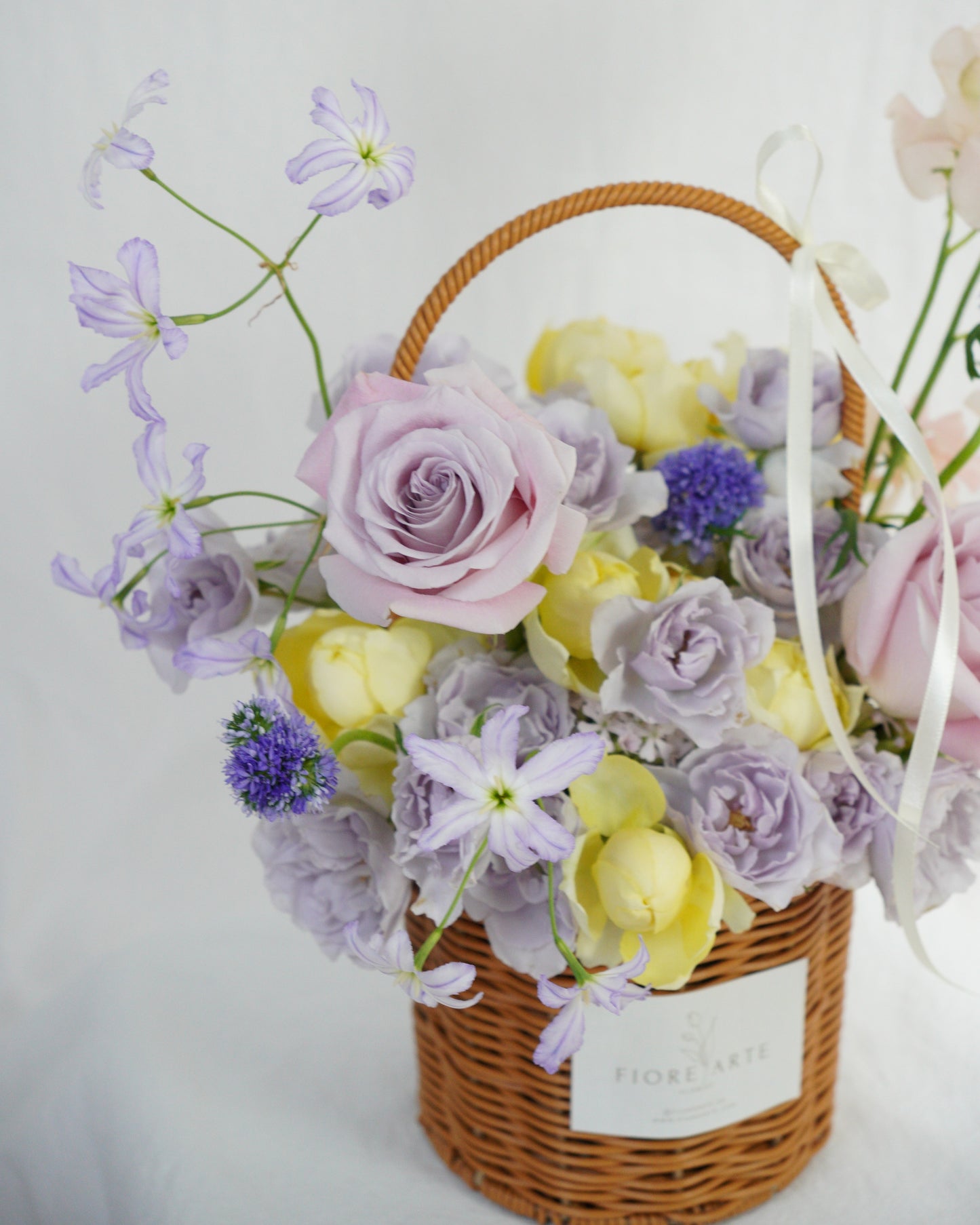 Lilac and Lemon Basket