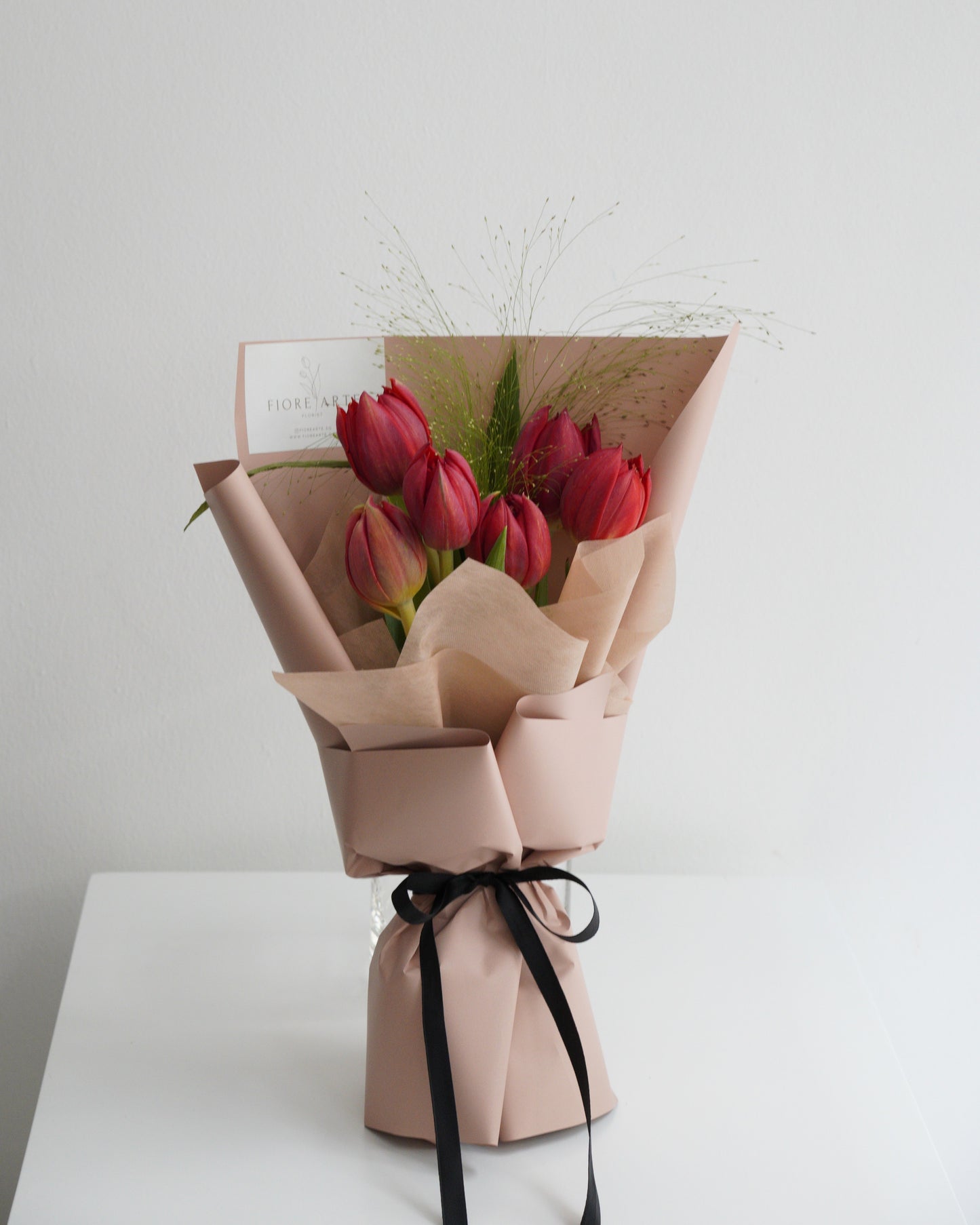 Red Tulips Bouquet