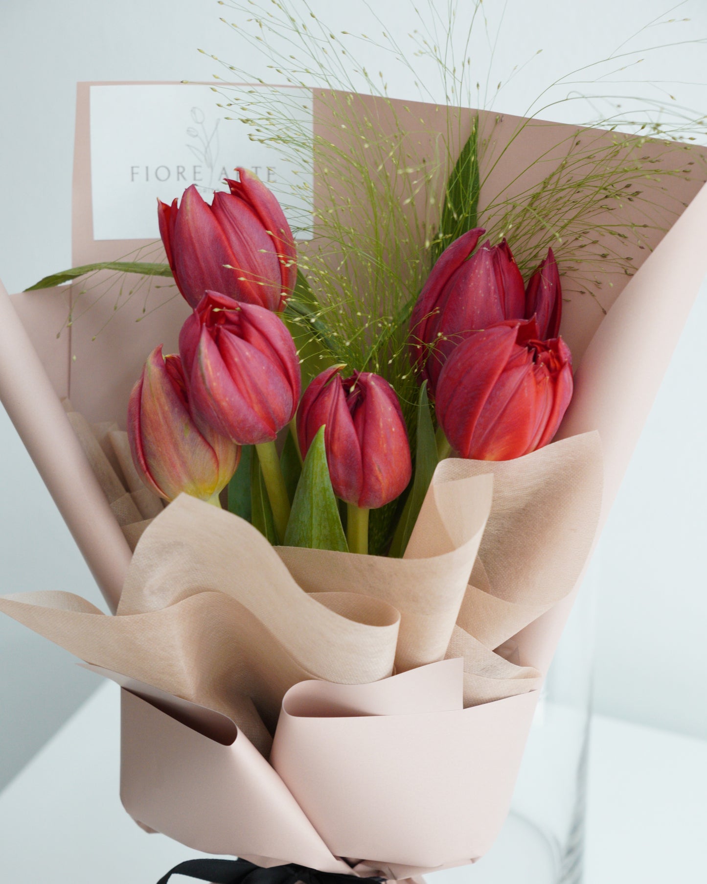 Red Tulips Bouquet