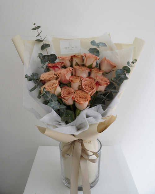 A Bouquet of Cappuccino - Fiore Arte