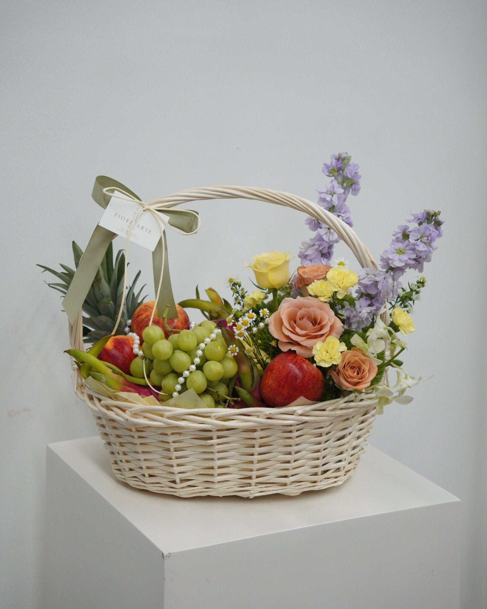 Bloom & Nourish Basket - Fiore Arte