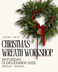 Christmas Wreath Workshop - 13 December 2025 - Fiore Arte