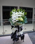 Condolence Flower Stand - Purity - Fiore Arte