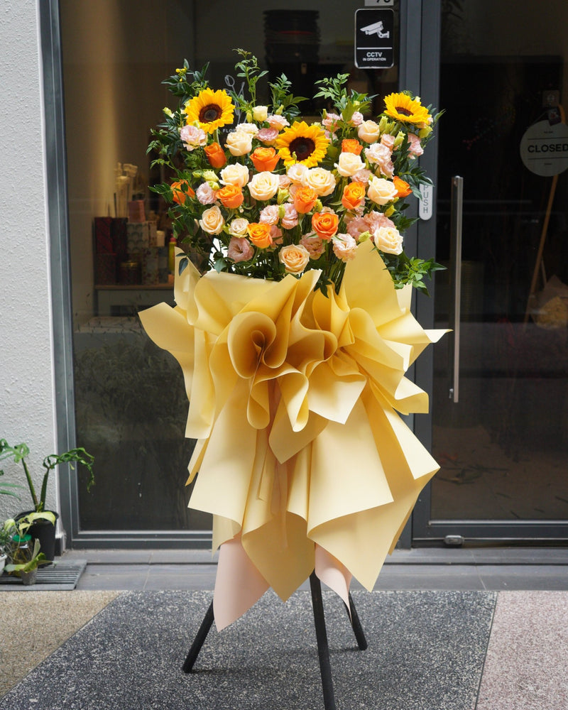 Congratulatory Flower Stand - Fiore Arte