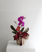 Double Stem Mini Orchid - Fiore Arte