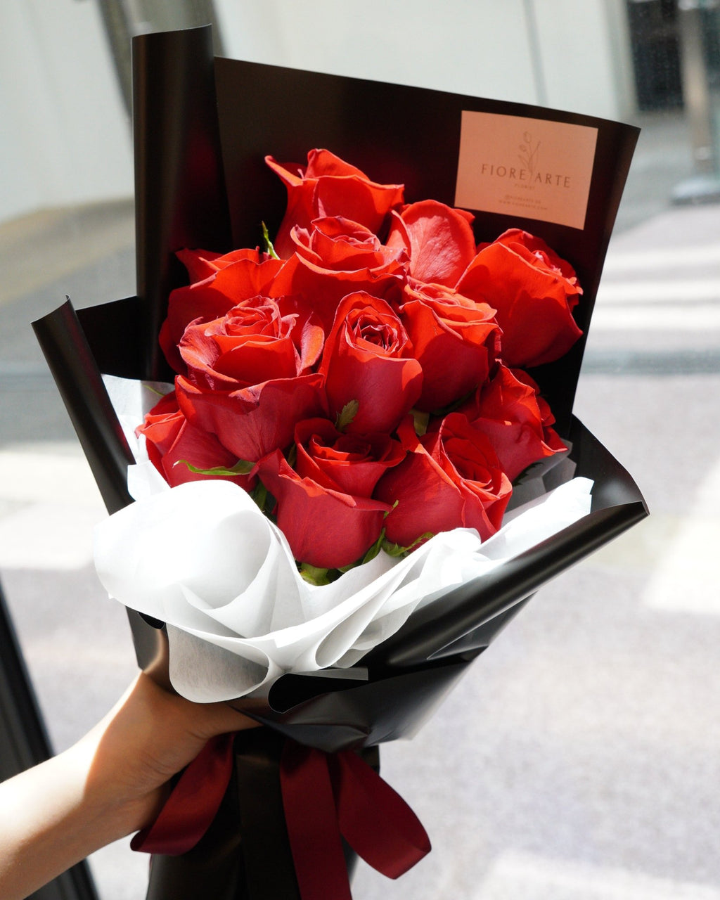 Roses en Masse - Classic 12 - Fiore Arte