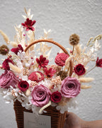 Scarlet Basket - Fiore Arte