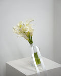 White Calla Lilies Bridal Bouquet - Fiore Arte